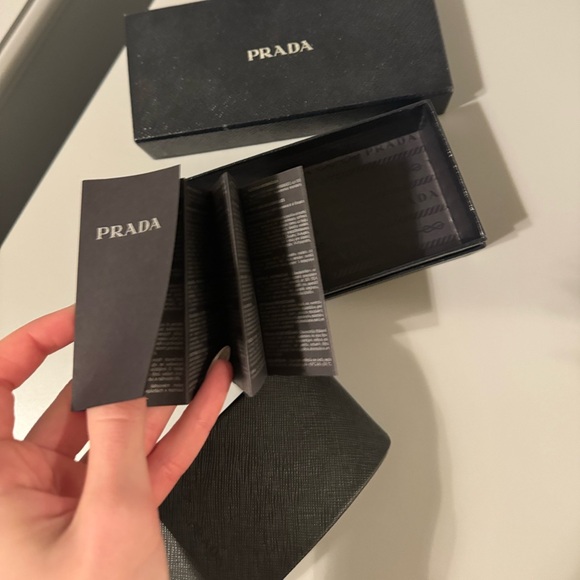 Black Prada sunglasses main image 8